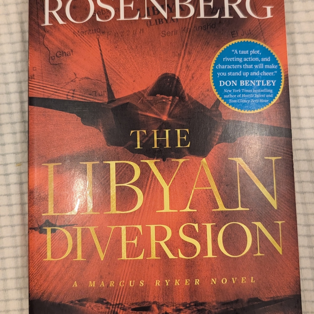The Libyan Diversion Book - Red Cover